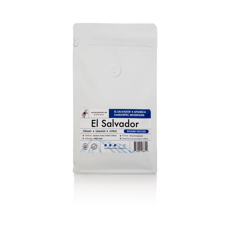 El Salvador, Single Origin Whole Coffee Beans, Finca El Portezuel, Bourbon and Caturra Varietals